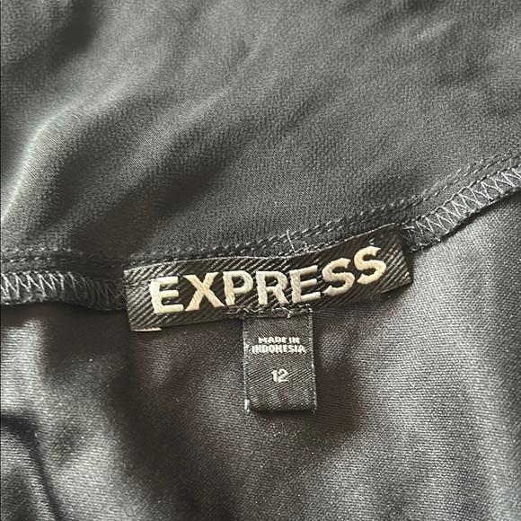 Express Black Chemise with Adjustable Straps - Picture 5 of 7